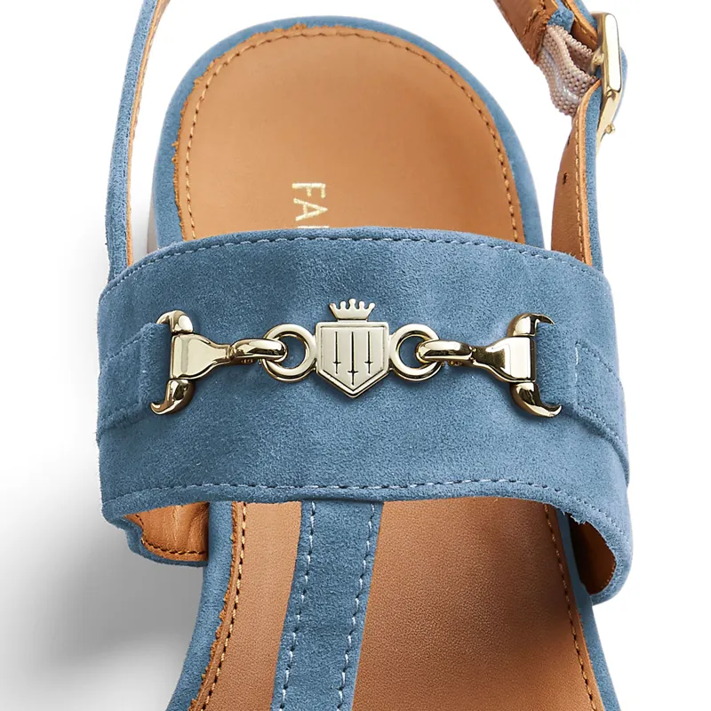Fairfax and Favor Thornham Sandal Cornflower Blue-1